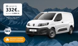 PEUGEOT Partner L1 1.5 bluehdi 100cv S&S – 3 Posti