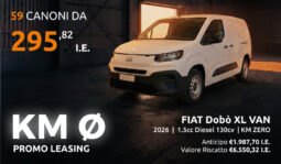 FIAT Dobò Series 4 Van XL 1.5cc Diesel 130cv