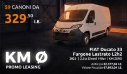 FIAT Ducato 33 L2H2 2.2cc Diesel 140cv Furgone Lastrato